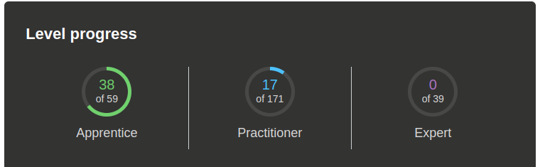 Portswigger labs progress